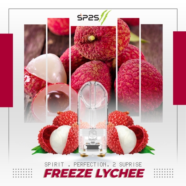 SP2S電子煙【荔枝味】SP2S透明煙彈